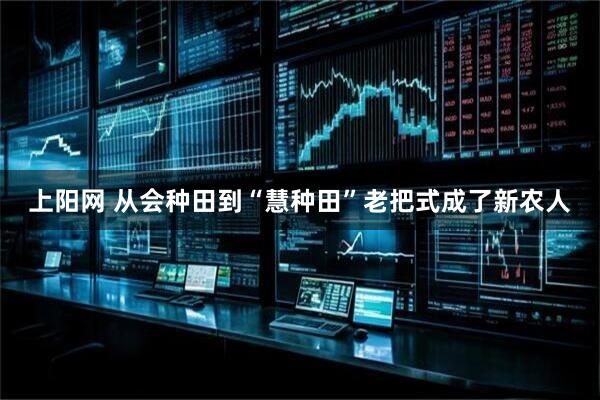 上阳网 从会种田到“慧种田”老把式成了新农人