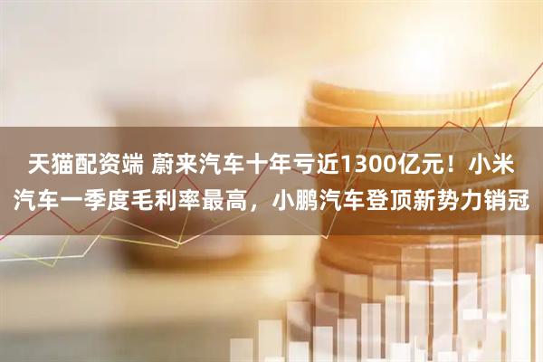 天猫配资端 蔚来汽车十年亏近1300亿元！小米汽车一季度毛利率最高，小鹏汽车登顶新势力销冠