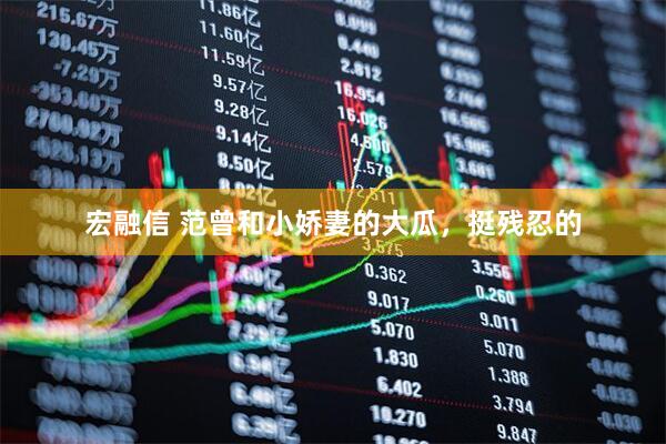 宏融信 范曾和小娇妻的大瓜，挺残忍的